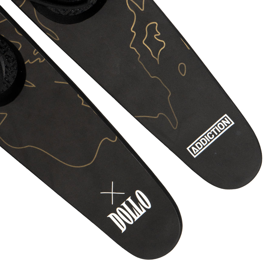 Close Up Of Black Henrik Harlaut Tramp Ski Tails