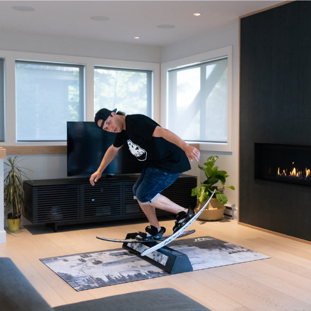 メーカー包装済】 SKI ADDICTION トランポリンスキー ボード - abacus